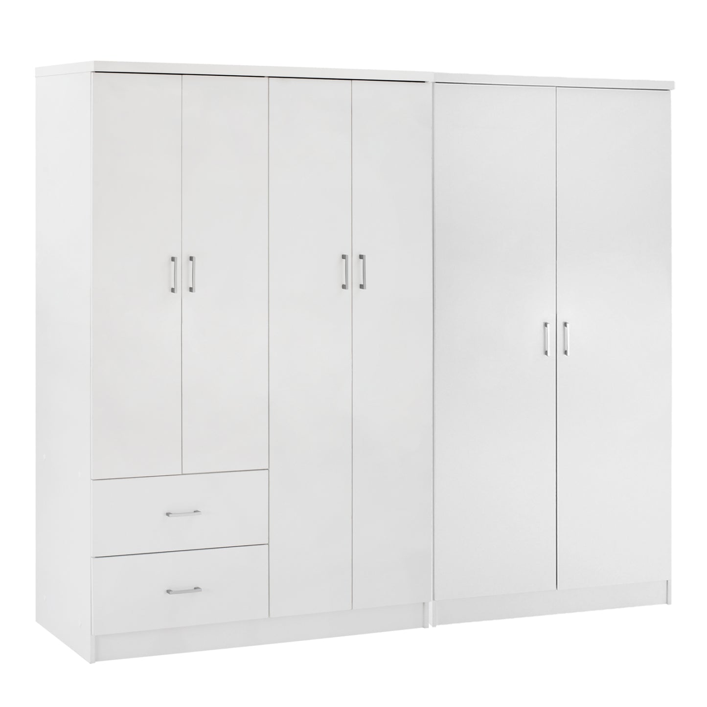 ΝΤΟΥΛΑΠΑ 6ΦΥΛΛΗ BLAKELY ΜΕΛΑΜΙΝΗ ΧΡΩΜΑ ΛΕΥΚΟ 201x43x181