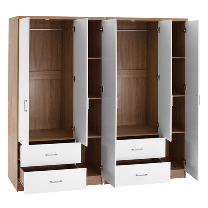ΝΤΟΥΛΑΠΑ 6ΦΥΛΛΗ CAESAR ΜΕΛΑΜΙΝΗ SONAMA & ΛΕΥΚΟ 180x42,5Χ181