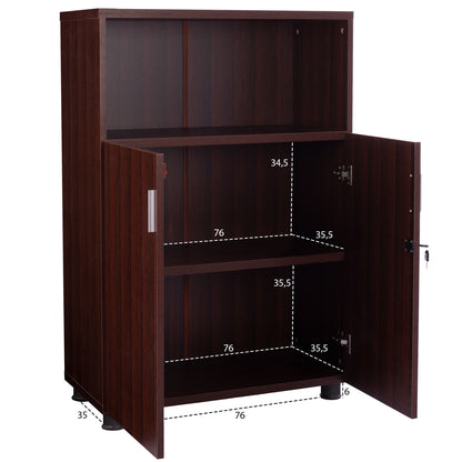 ΝΤΟΥΛΑΠΙ ΓΡΑΦΕΙΟΥ VALORA ΕΠΑΓΓΕΛΜΑΤΙΚΟ WENGE 80x38x118,5