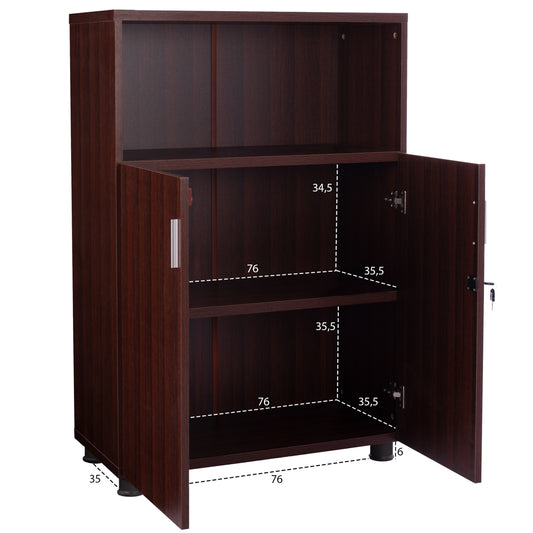 ΝΤΟΥΛΑΠΙ ΓΡΑΦΕΙΟΥ VALORA ΕΠΑΓΓΕΛΜΑΤΙΚΟ WENGE 80x38x118,5