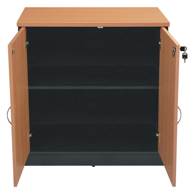 PROFESSIONAL OFFICE CABINET ABELINA IN BEECH COLOR 80x40x82