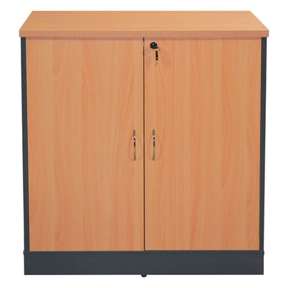 PROFESSIONAL OFFICE CABINET ABELINA IN BEECH COLOR 80x40x82