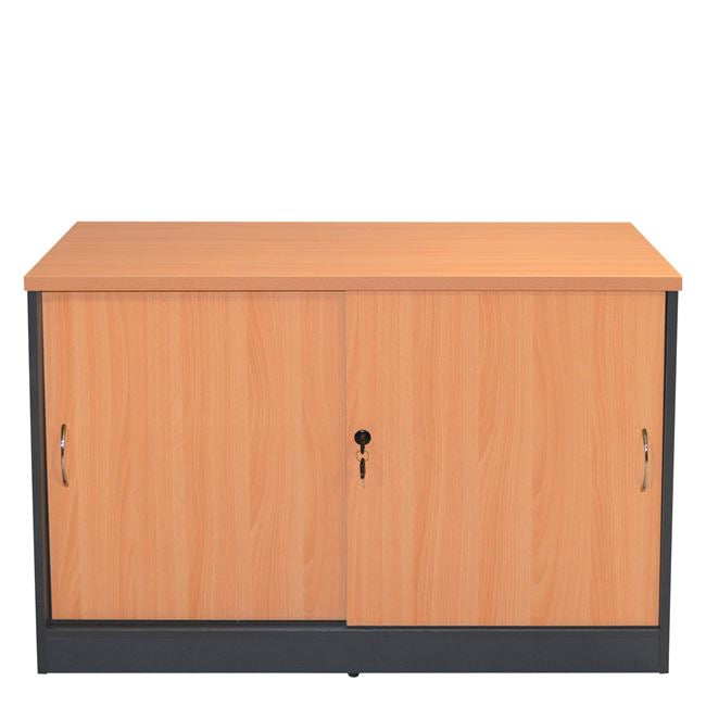 ABELINA PROFESSIONAL SIDE OFFICE CABINET IN BEECH COLOR 100x45x69