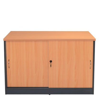 ABELINA PROFESSIONAL SIDE OFFICE CABINET IN BEECH COLOR 100x45x69