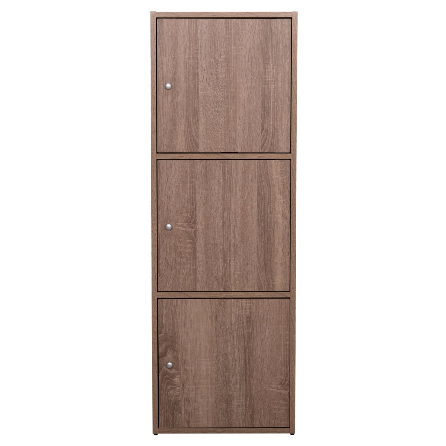 ΝΤΟΥΛΑΠΙ ΜΕ 3 ΑΠΟΘ. ΧΩΡΟΥΣ SORIANO SONAMA OAK ΜΕΛΑΜΙΝΗ 40x39x119