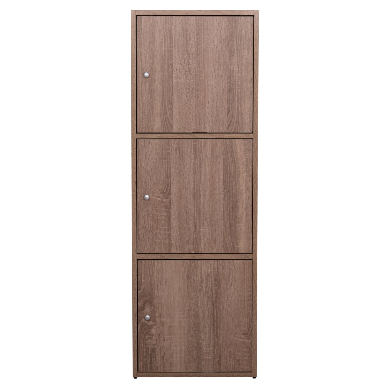 ΝΤΟΥΛΑΠΙ ΜΕ 3 ΑΠΟΘ. ΧΩΡΟΥΣ SORIANO SONAMA OAK ΜΕΛΑΜΙΝΗ 40x39x119