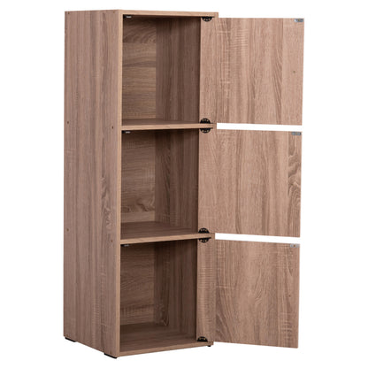 ΝΤΟΥΛΑΠΙ ΜΕ 3 ΑΠΟΘ. ΧΩΡΟΥΣ SORIANO SONAMA OAK ΜΕΛΑΜΙΝΗ 40x39x119