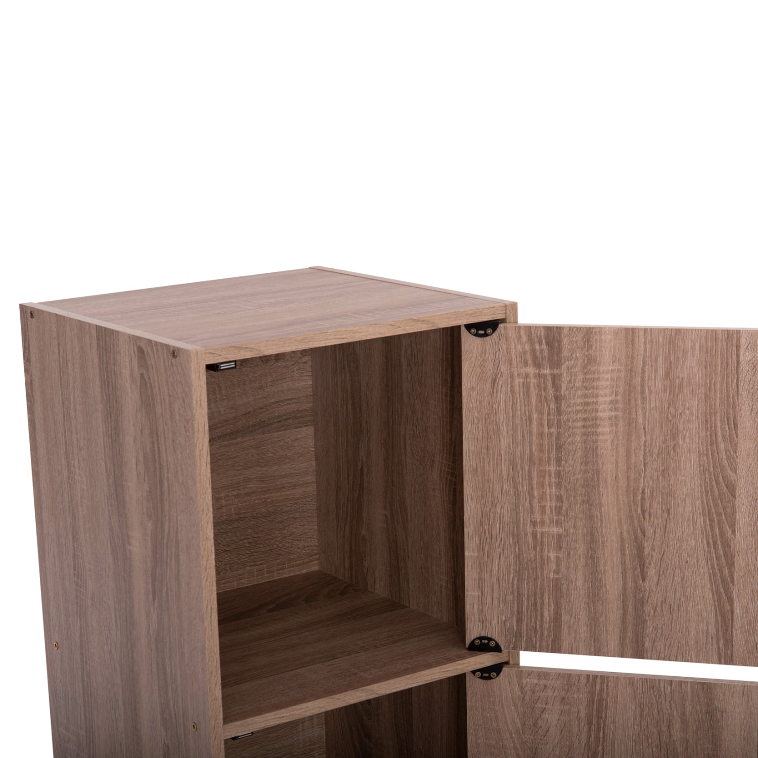 ΝΤΟΥΛΑΠΙ ΜΕ 3 ΑΠΟΘ. ΧΩΡΟΥΣ SORIANO SONAMA OAK ΜΕΛΑΜΙΝΗ 40x39x119