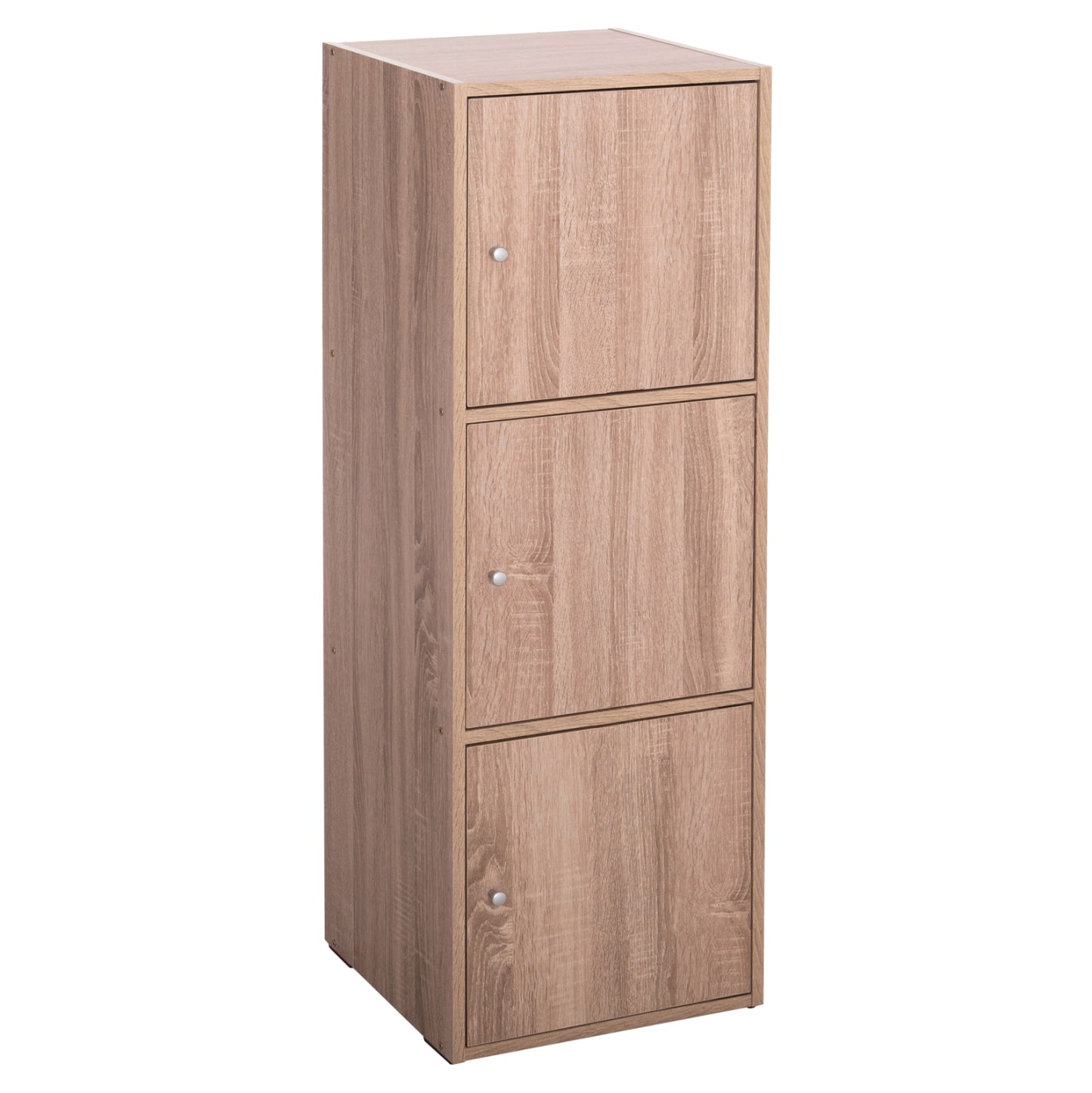 ΝΤΟΥΛΑΠΙ ΜΕ 3 ΑΠΟΘ. ΧΩΡΟΥΣ SORIANO SONAMA OAK ΜΕΛΑΜΙΝΗ 40x39x119