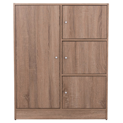 ΝΤΟΥΛΑΠΙ ΜΕ 4 ΑΠΟΘ. ΧΩΡΟΥΣ MATIN SONAMA OAK ΜΕΛΑΜΙΝΗ 80x39,5x99,5