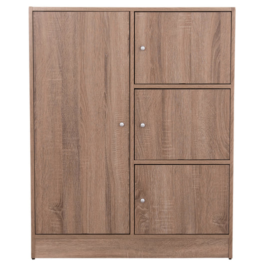 ΝΤΟΥΛΑΠΙ ΜΕ 4 ΑΠΟΘ. ΧΩΡΟΥΣ MATIN SONAMA OAK ΜΕΛΑΜΙΝΗ 80x39,5x99,5