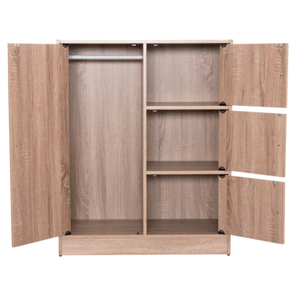 ΝΤΟΥΛΑΠΙ ΜΕ 4 ΑΠΟΘ. ΧΩΡΟΥΣ MATIN SONAMA OAK ΜΕΛΑΜΙΝΗ 80x39,5x99,5