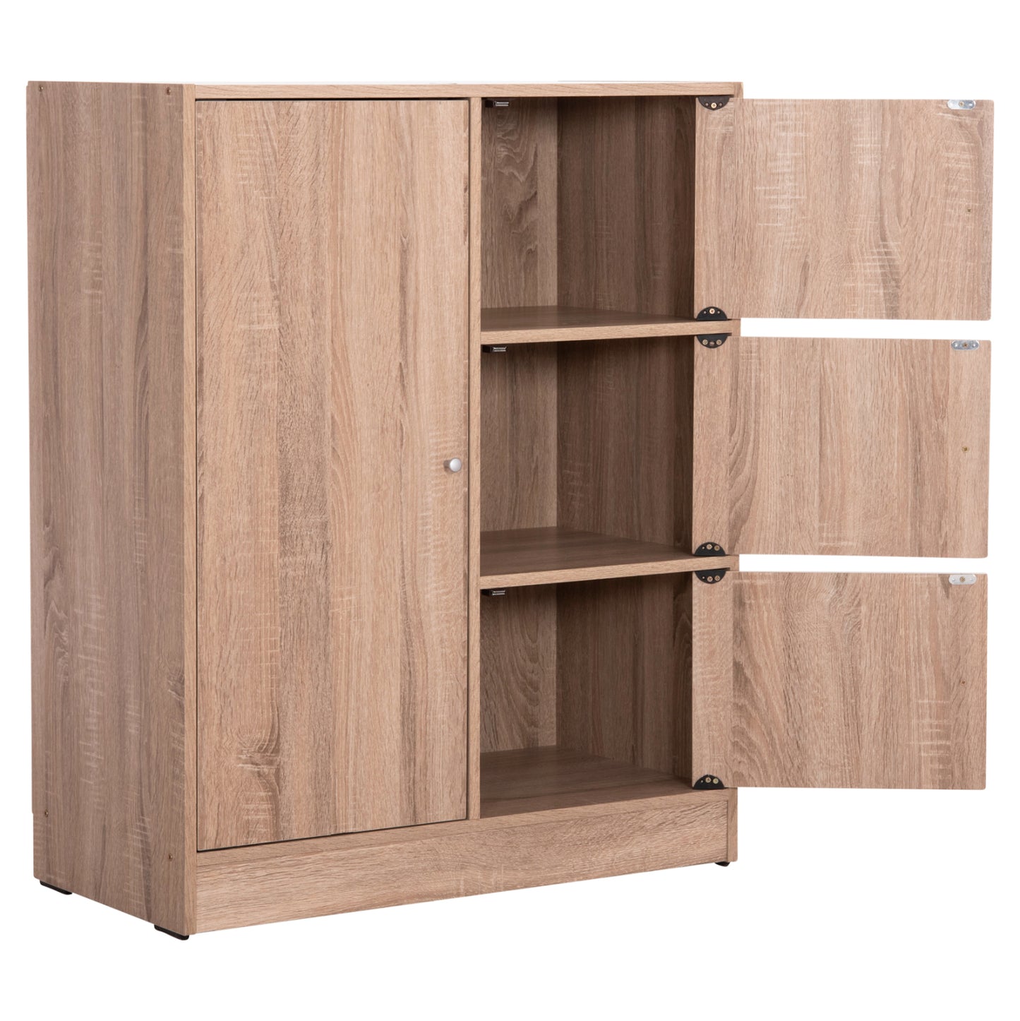 ΝΤΟΥΛΑΠΙ ΜΕ 4 ΑΠΟΘ. ΧΩΡΟΥΣ MATIN SONAMA OAK ΜΕΛΑΜΙΝΗ 80x39,5x99,5