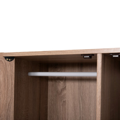 ΝΤΟΥΛΑΠΙ ΜΕ 4 ΑΠΟΘ. ΧΩΡΟΥΣ MATIN SONAMA OAK ΜΕΛΑΜΙΝΗ 80x39,5x99,5