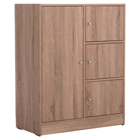 ΝΤΟΥΛΑΠΙ ΜΕ 4 ΑΠΟΘ. ΧΩΡΟΥΣ MATIN SONAMA OAK ΜΕΛΑΜΙΝΗ 80x39,5x99,5