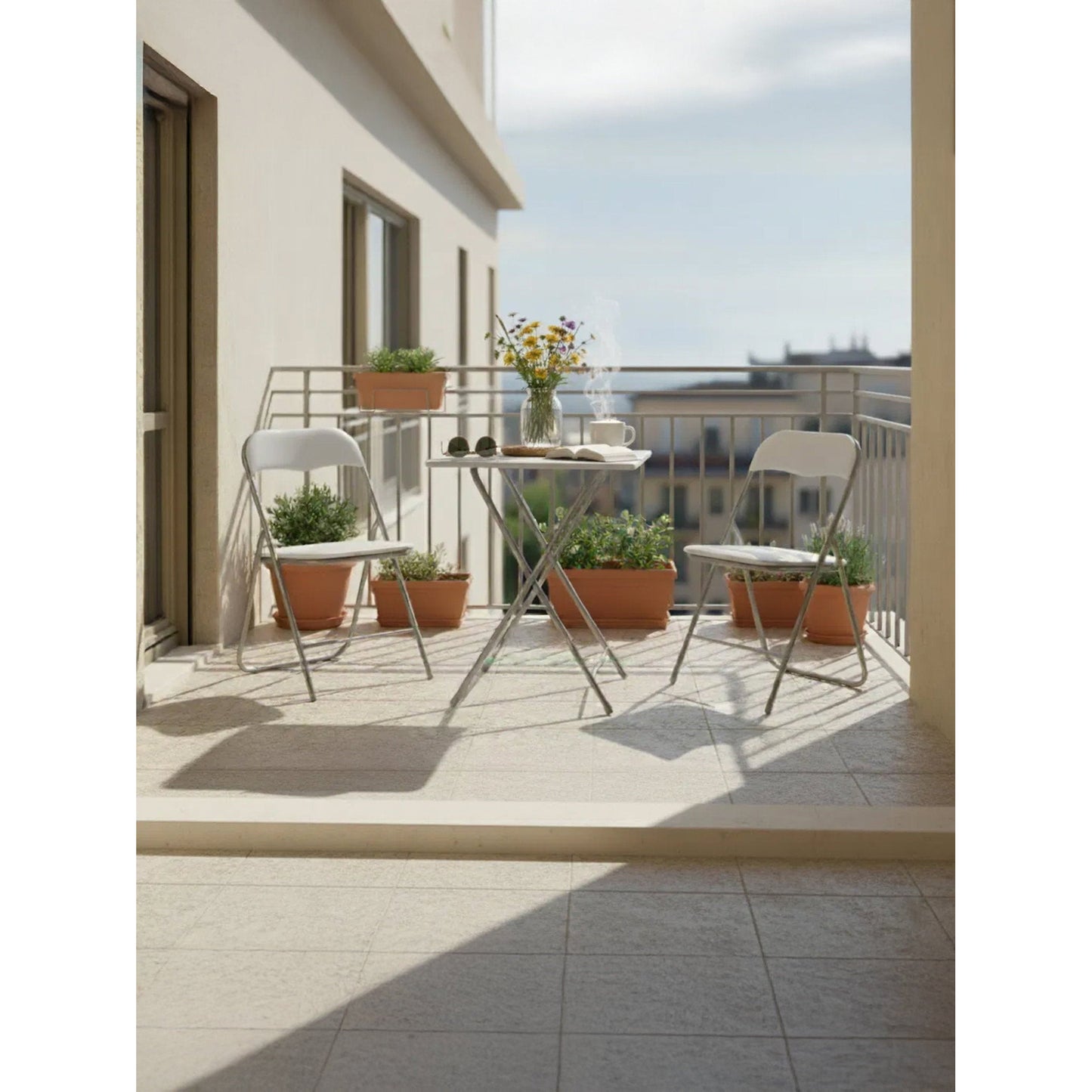 Lewis Dining Set White
