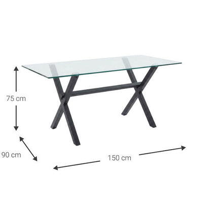Τραπέζι Veramar 150x90x75
