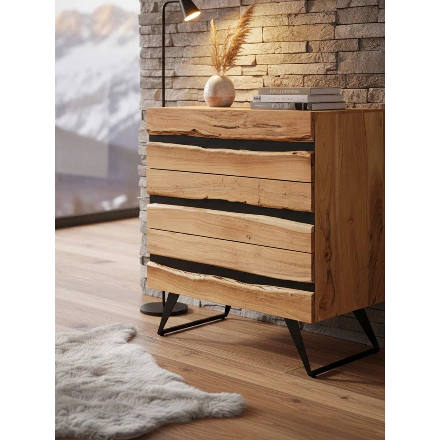 Rhea Chest of Drawers 80x40x90