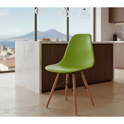Fiore Chair Green 46x53.5x81.5