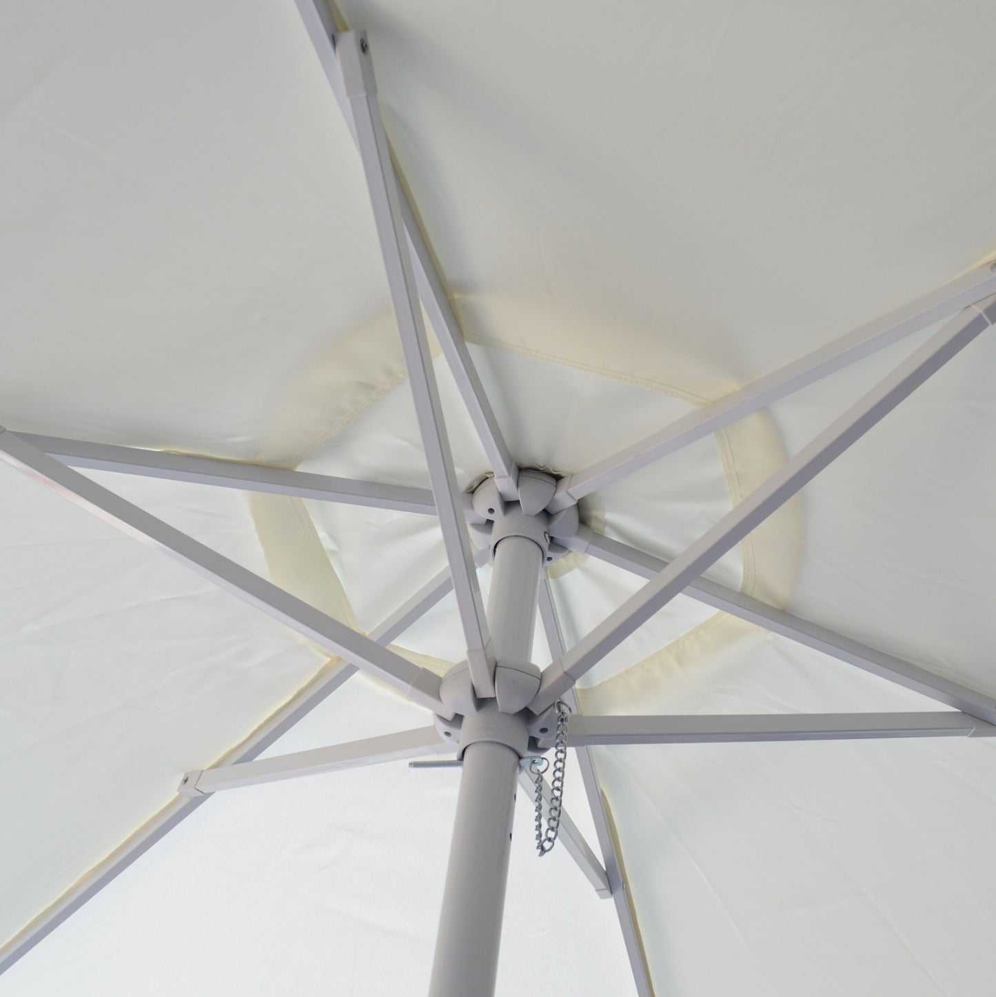BRAYDON COMMERCIAL UMBRELLA ECRU ONE-PIECE MAST 2m