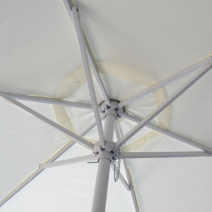 BRAYDON COMMERCIAL UMBRELLA ECRU ONE-PIECE MAST 2m