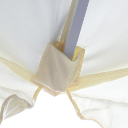 BRAYDON COMMERCIAL UMBRELLA ECRU ONE-PIECE MAST 2m
