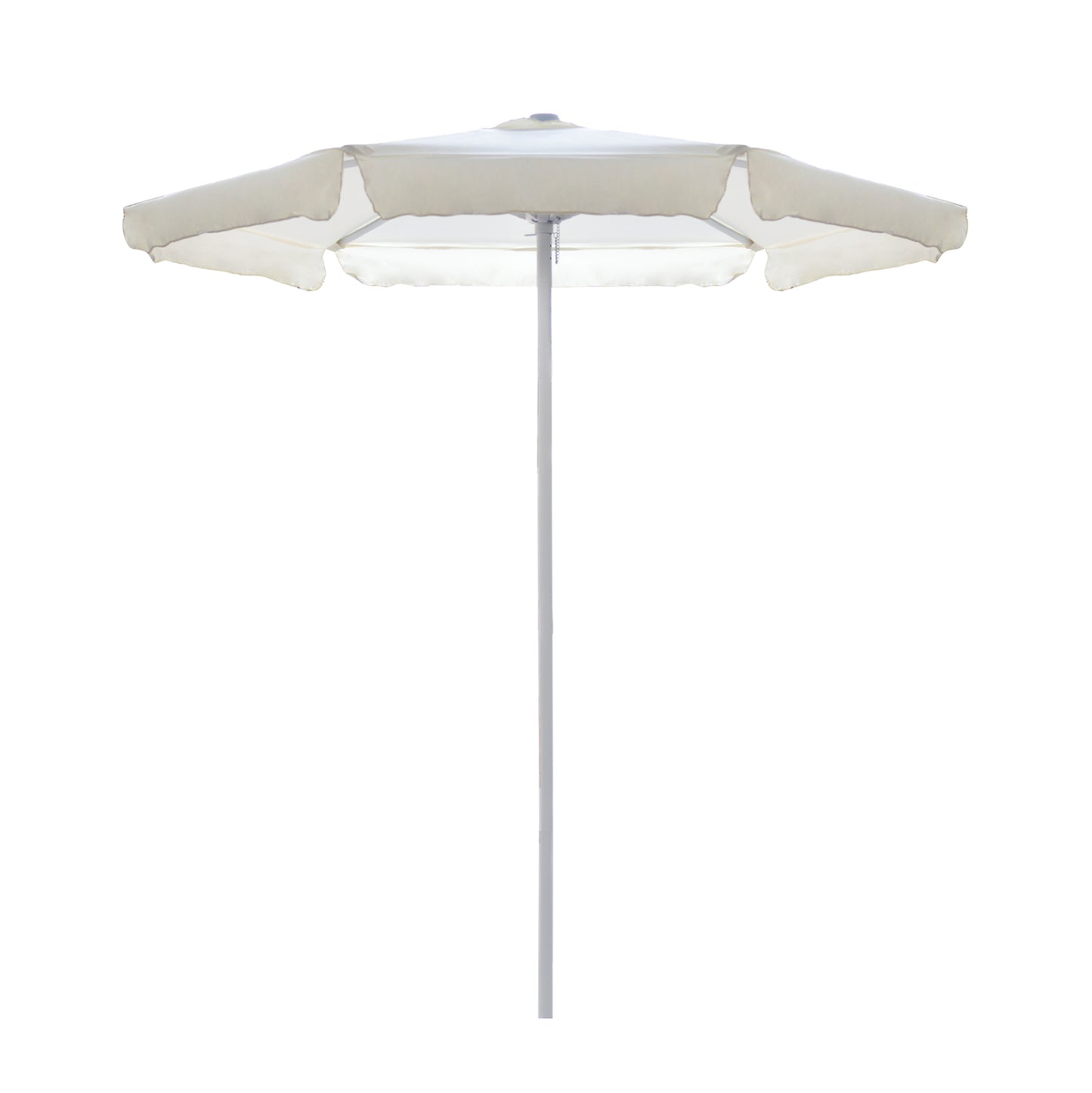 BRAYDON COMMERCIAL UMBRELLA ECRU ONE-PIECE MAST 2m
