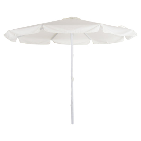 PROFESSIONAL UMBRELLA ALU ECRU SINGLE POLE 3m