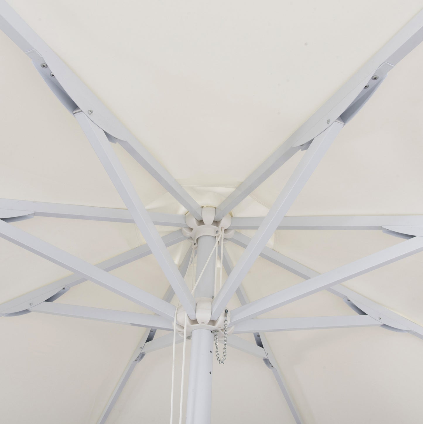 PROFESSIONAL UMBRELLA ALU ECRU SINGLE POLE 3m