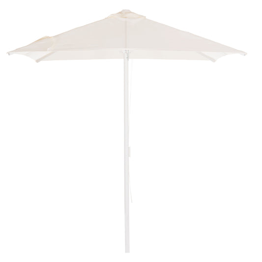 COMMERCIAL UMBRELLA ALU REGGIE ECRU FABRIC 8 RIBS 2.2x2.2x2.5m