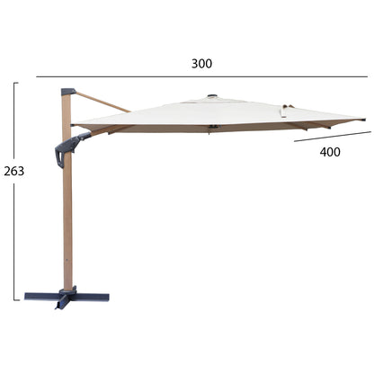 ΟΜΠΡΕΛΑ JAVANTE HEAT TRANSFER ΑΛΟΥΜ. ΜΠΕΖ ΠΑΝΙ 300x400x263
