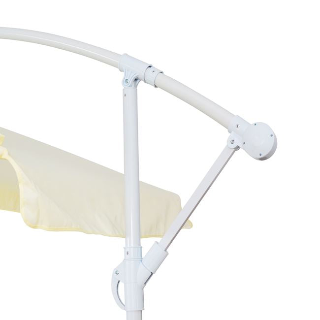 CANTILEVER UMBRELLA NOBLE ROUND ON 4-LEG BASE D300x237