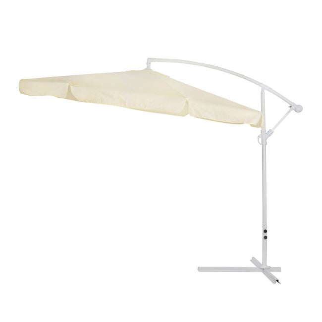 CANTILEVER UMBRELLA NOBLE ROUND ON 4-LEG BASE D300x237