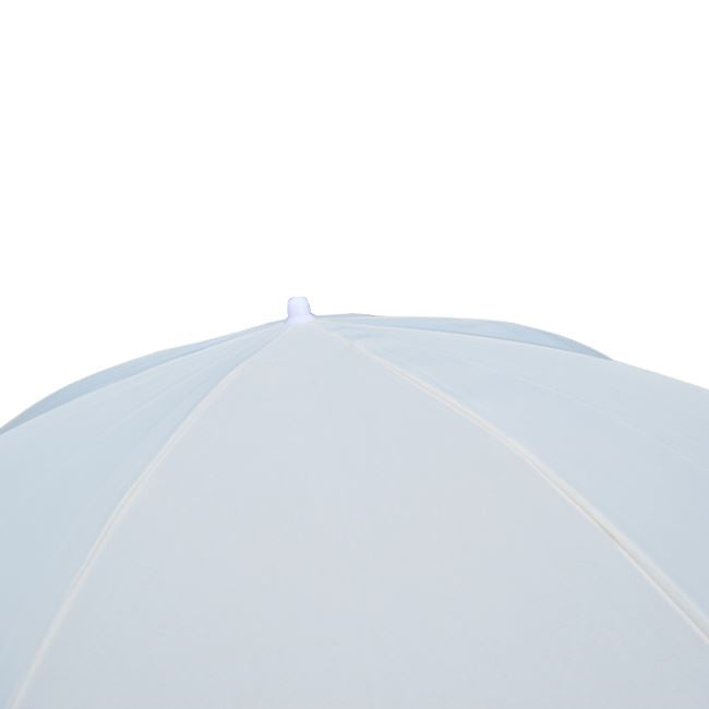 ΟΜΠΡΕΛΑ ΘΑΛΑΣΣΗΣ RANDALL ΛΕΥΚΗ 8 ΑΚΤΙΝΕΣ FIBERGLASS 2.2m