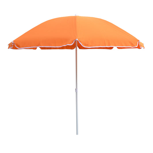 RANDALL BEACH UMBRELLA ORANGE 8 RIBS FIBERGLASS 2.2m