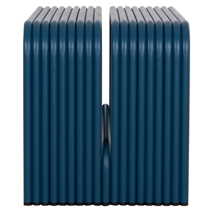2-SEATER INTREPID BENCH ALUMINUM IN BLUE 109.5x37x42