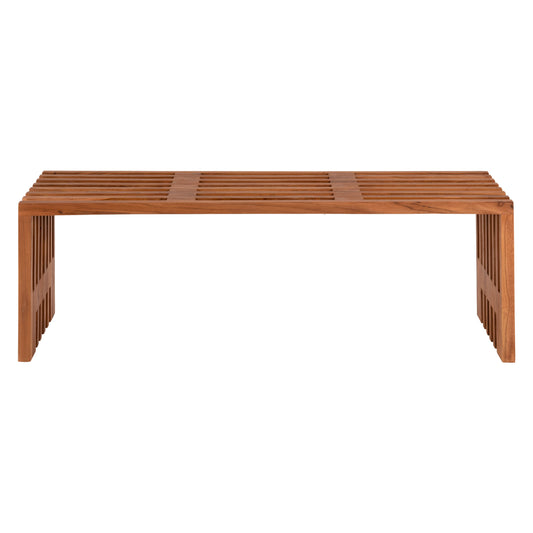 ΠΑΓΚΑΚΙ NYA ΜΑΣΙΦ ΞΥΛΟ TEAK ΣΕ ΦΥΣΙΚΟ 139,5x34,5x48,5