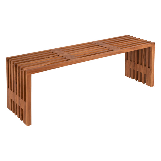 ΠΑΓΚΑΚΙ NYA ΜΑΣΙΦ ΞΥΛΟ TEAK ΣΕ ΦΥΣΙΚΟ 139,5x34,5x48,5