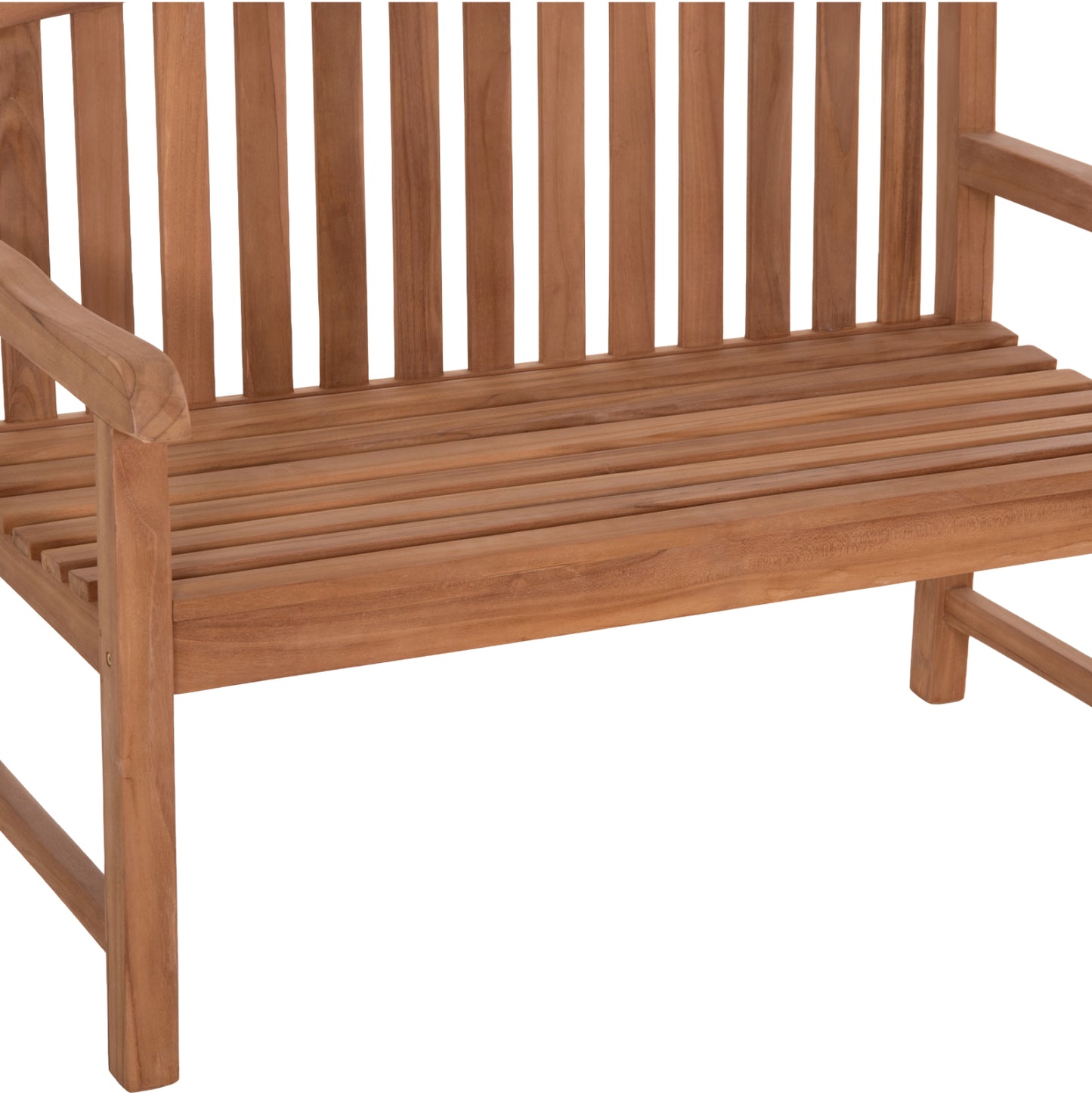 ΠΑΓΚΑΚΙ ΚΗΠΟΥ 2ΘΕΣΙΟ ELENA ΞΥΛΟ TEAK-ΦΥΣΙΚΟ 120x60x95