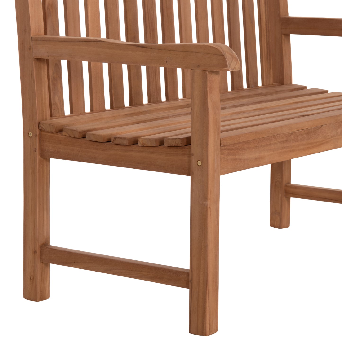 ΠΑΓΚΑΚΙ ΚΗΠΟΥ 2ΘΕΣΙΟ ELENA ΞΥΛΟ TEAK-ΦΥΣΙΚΟ 120x60x95