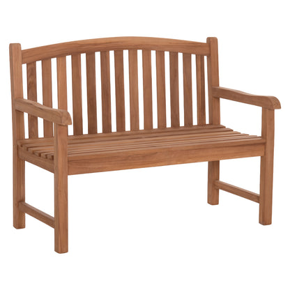 ΠΑΓΚΑΚΙ ΚΗΠΟΥ 2ΘΕΣΙΟ ELENA ΞΥΛΟ TEAK-ΦΥΣΙΚΟ 120x60x95