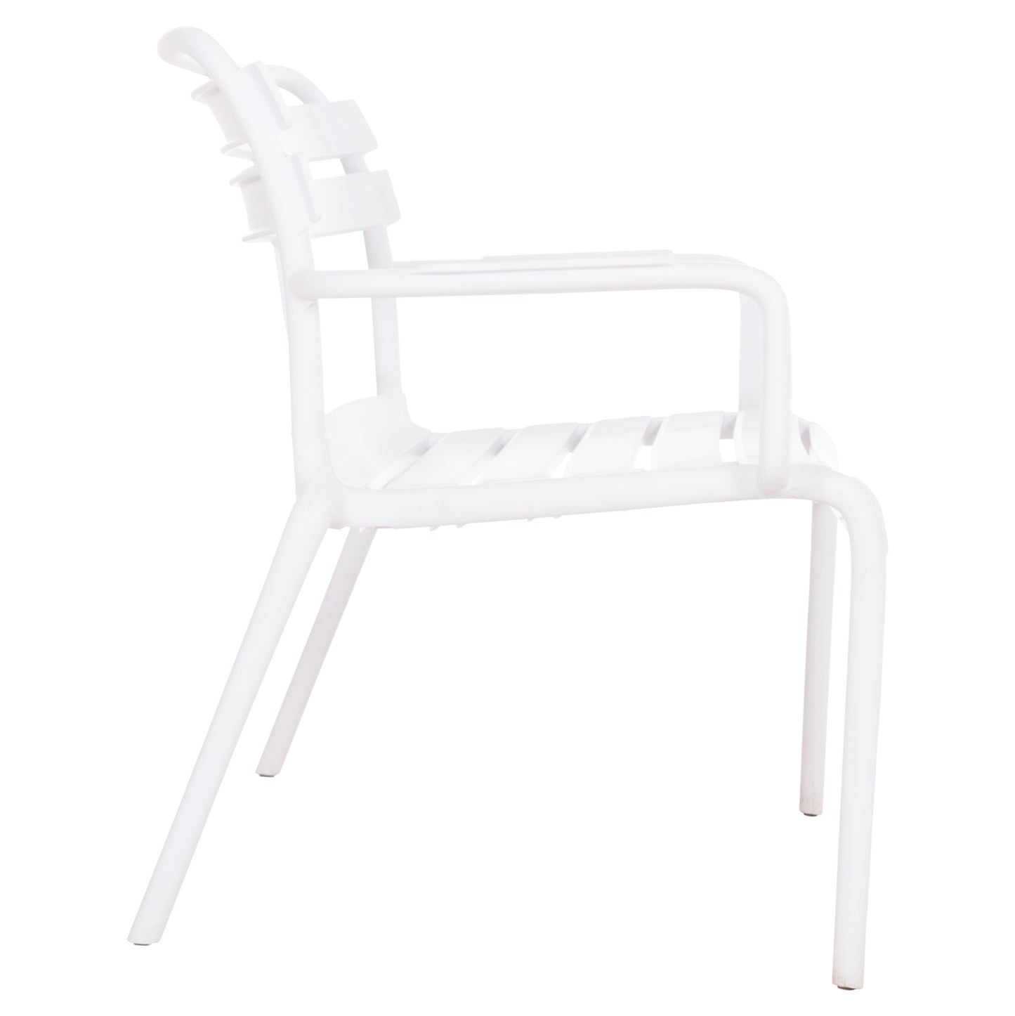 POLYPROPYLENE BENCH 2-SEATER KORVER WHITE 113x65x76