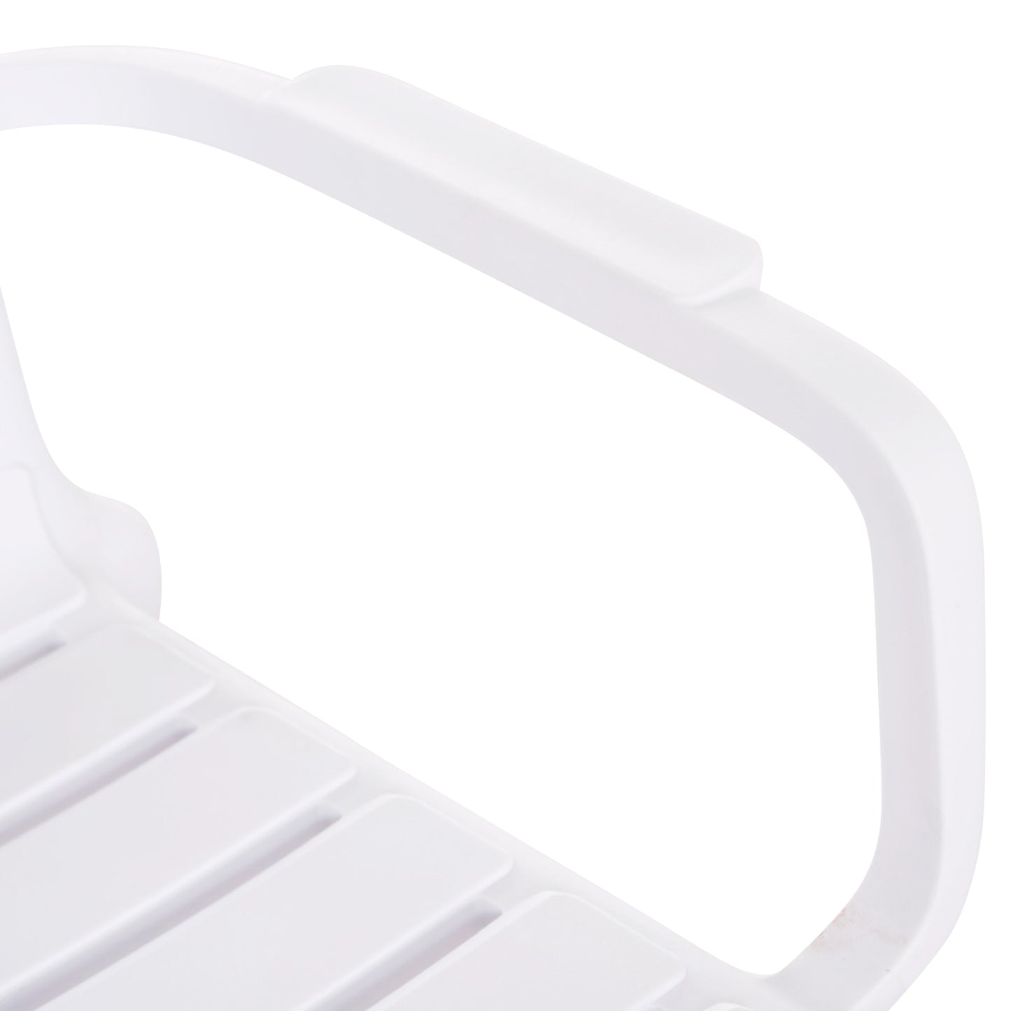 POLYPROPYLENE BENCH 2-SEATER KORVER WHITE 113x65x76