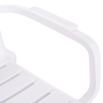 POLYPROPYLENE BENCH 2-SEATER KORVER WHITE 113x65x76