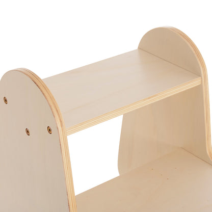 ΠΑΙΔΙΚΗ ΣΚΑΛΑ/ΣΚΑΜΠΟ RICKI MDF & ΚΟΝΤΡΑΠΛΑΚΕ ΦΥΣΙΚΟ 33x43.5x40.5