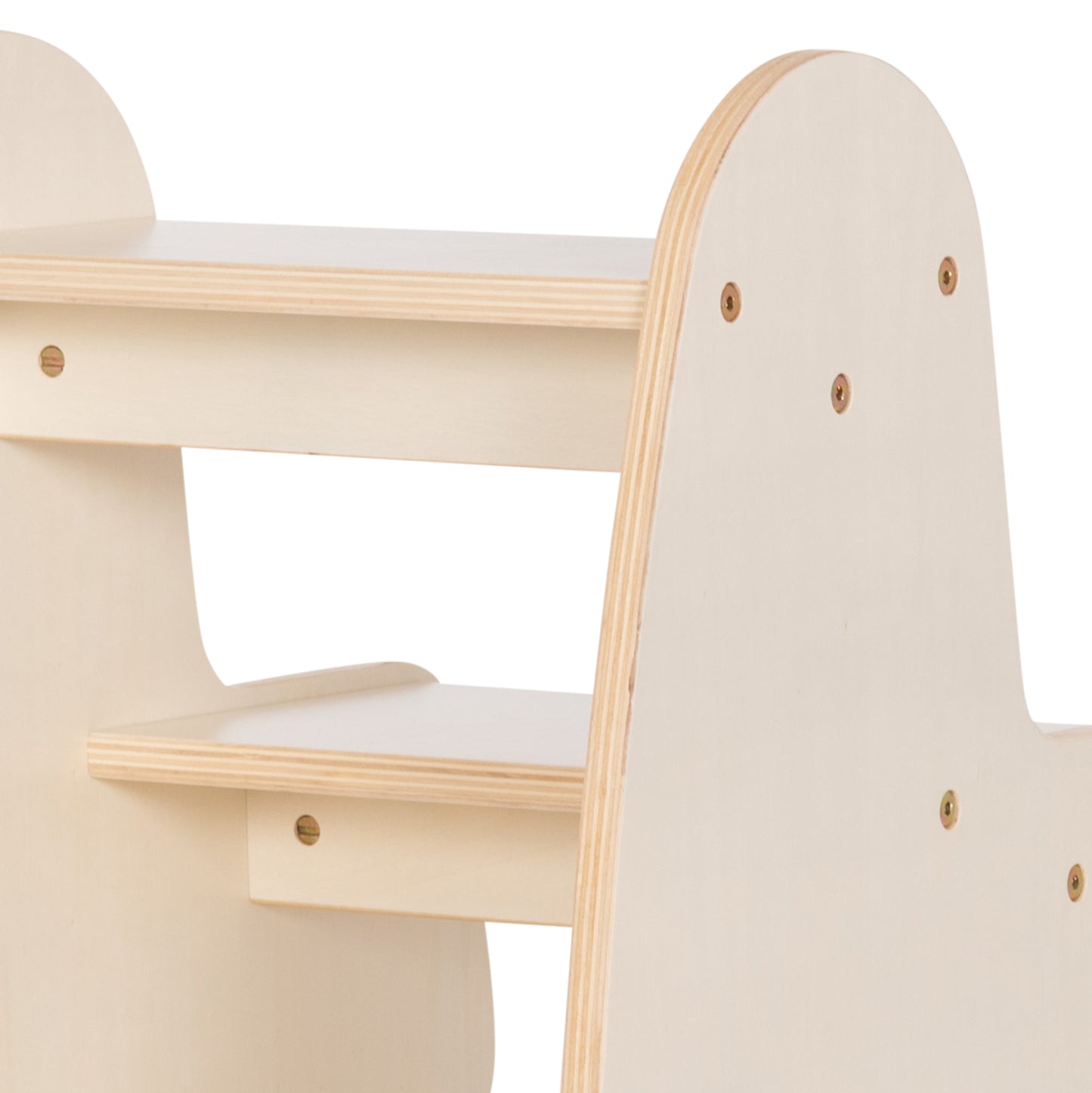 ΠΑΙΔΙΚΗ ΣΚΑΛΑ/ΣΚΑΜΠΟ RICKI MDF & ΚΟΝΤΡΑΠΛΑΚΕ ΦΥΣΙΚΟ 33x43.5x40.5