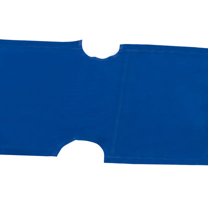 TEXTILENE FABRIC 600gr/m2 2X1 REPLACEMENT SUN LOUNGER FABRIC BLUE 201x62cm