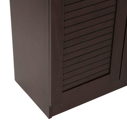 ΠΑΠΟΥΤΣΟΘΗΚΗ-ΝΤΟΥΛΑΠΑ PROΒY ΜΕΛΑΜΙΝΗ WENGE 120x37,5x121,5