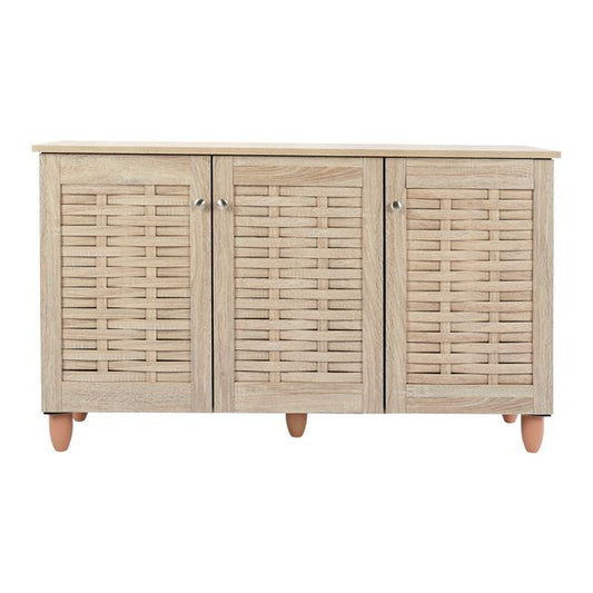 SHOE CABINET-CUPBOARD 3 DOORS IGGY SONAMA 114x34x68