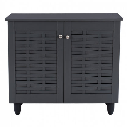 ΠΑΠΟΥΤΣΟΘΗΚΗ-ΝΤΟΥΛΑΠΙ ΞΥΛΙΝΗ CASSIOPE ΓΚΡΙ 77x34x67.5